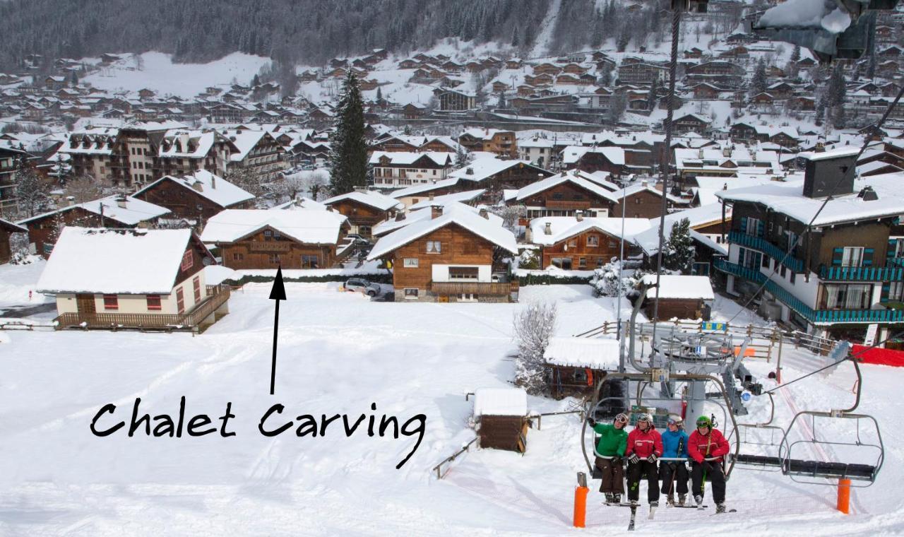 Simply Morzine - Chalet Carving Exterior photo